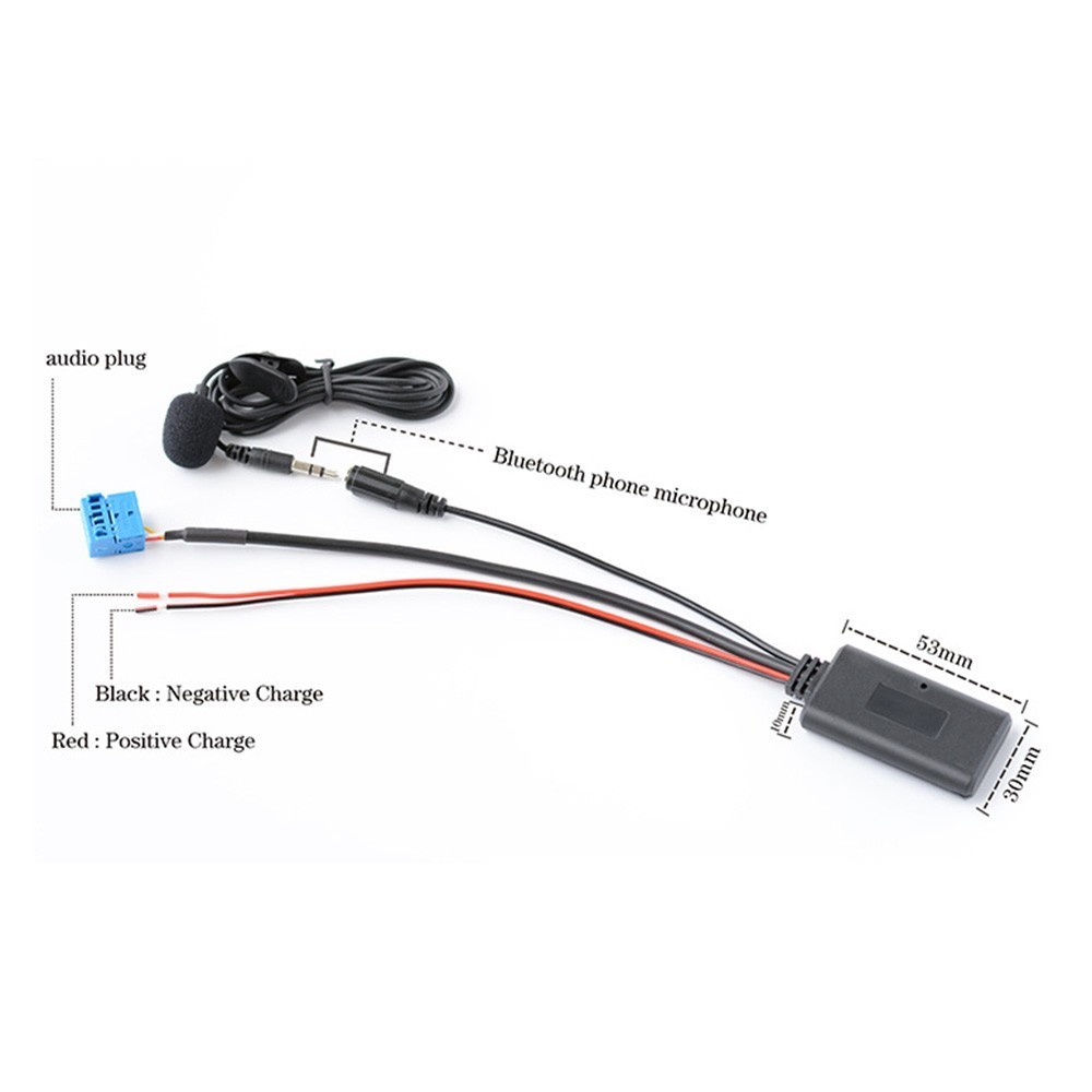 [ในสต็อก] อะแดปเตอร์สายสัญญาณเสียงไร้สาย AUX ในรถยนต์สําหรับ Suzuki Swift Vitra Jimny - รูปที่ 4