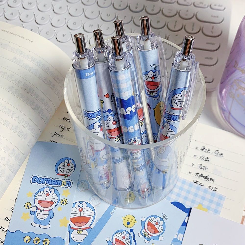 โดราเอมอน Dingdang Cat Straw นักเรียนปากกาเจลสีสูง Test พิเศษ 0.5 สีดําแปรงแห้งเร็ว P Doraemon Dingdangdang น่ารักนักเรียนปากกาเจลมูลค่าสูงสอบเฉพาะ 0.5 สีดําแปรงแห้งเร็วปากกาคําถาม 8.9