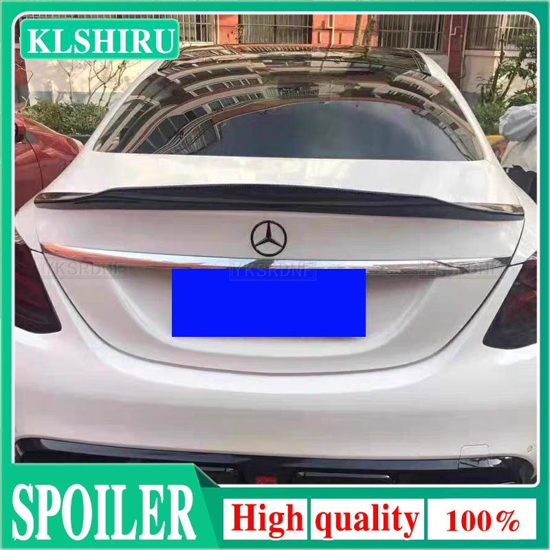 สําหรับ Mercedes Benz C Class Sedan 4 ประตู W205 C180 C200 C260 C300 สปอยเลอร์ 2015-2021 รถ Tail Win