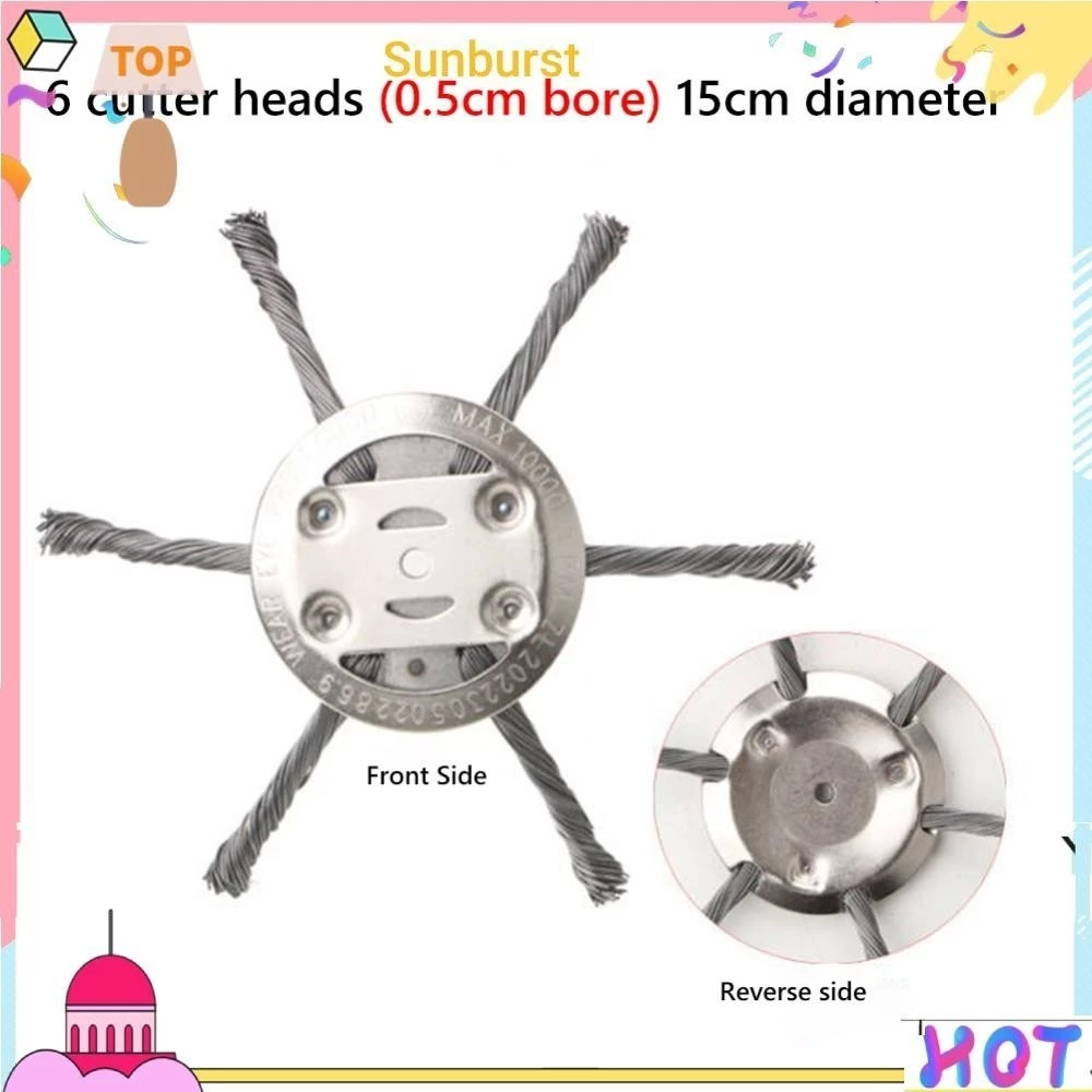 หัวเครื่องตัดหญ้าลวดเหล็ก Sunburst11.th thumbnail 10