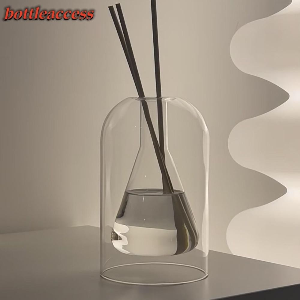 Bottleaccess ขวดกระจาย, ภาชนะเก็บกกอโรมาเธอราพี, น้ํามันหอมระเหยแจกันดอกไม้ติดกลิ่นหอมโปร่งใส