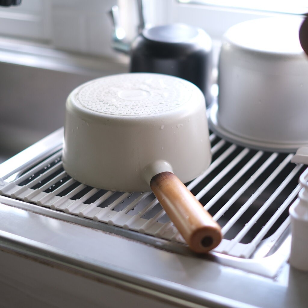 Omocha - Roller rack ที่วางเสริมสำหรับพักจานบริเวณอ่างล้างจาน ตะแกรงม้วนที่คว่ำจาน - รูปที่ 2