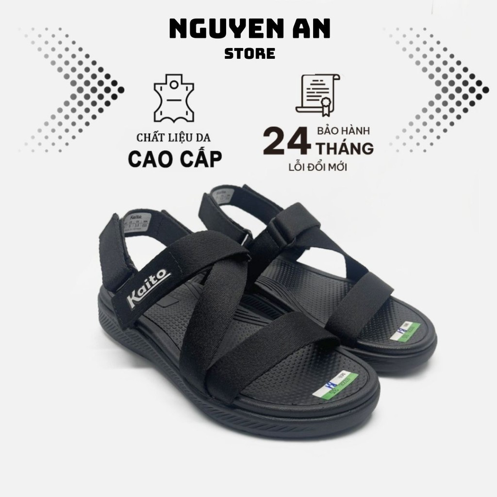 KITO High Fashion Mens and Womens 3-Strap Sandals รองเท้าแตะ UNISEX Slingback สไตล์เกาหลี