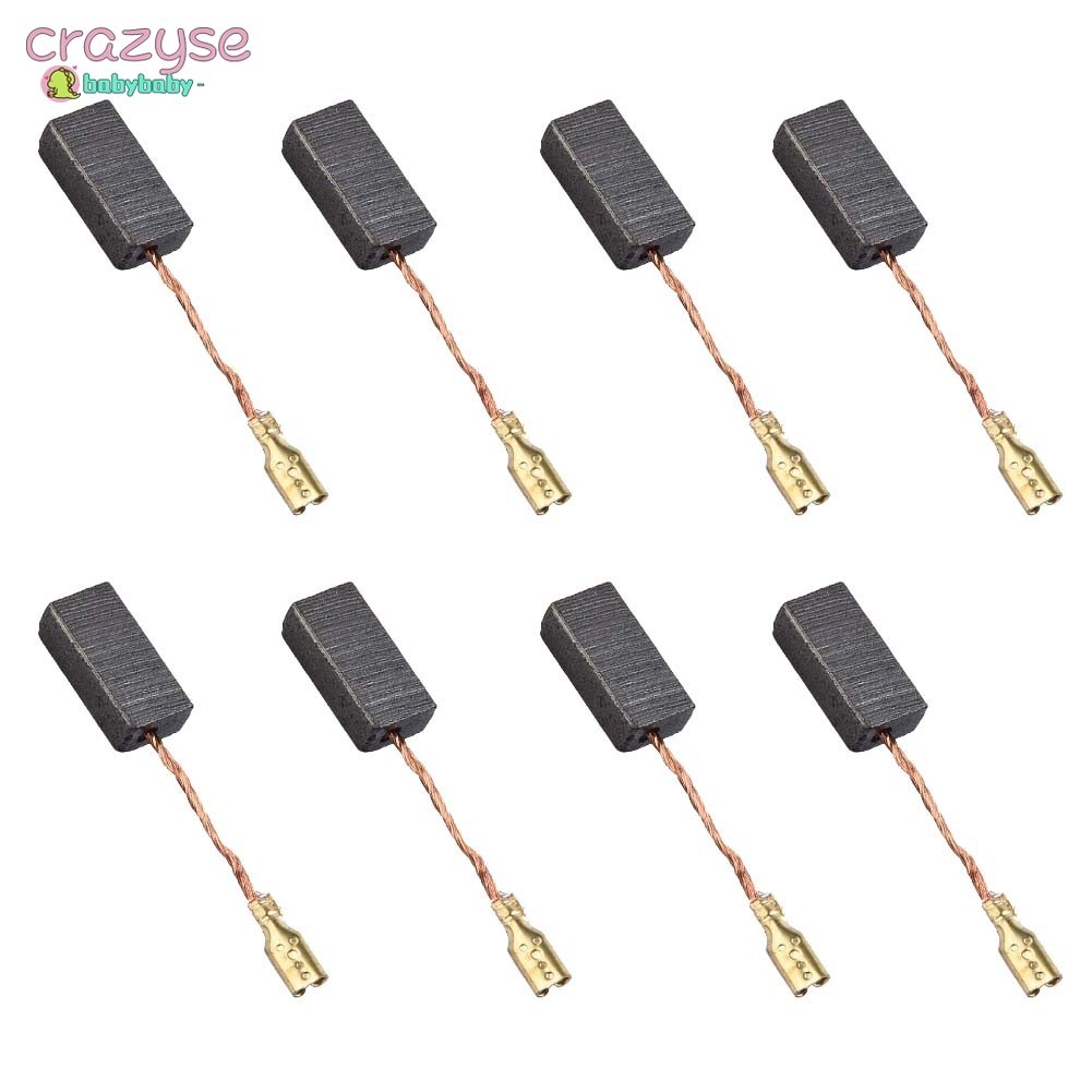 [Cra]แปรงคาร์บอนมอเตอร์ 8 ชิ้นสําหรับเครื่องเจียรมุม Bosch 15 มม.X 8 มม.X 5 มม.เครื่องมือ
