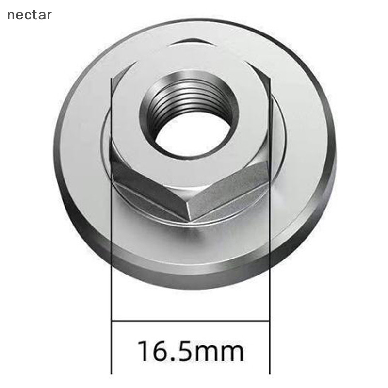 Tar Universal 100 ประเภทเครื่องบดมุม Hex ล็อคถั่วเปลี่ยนเหล็ก N