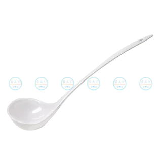 Siam Bestware (3อัน) กระบวย 12 นิ้ว เมลามีน [สีขาว] SP24 ตราเหรียญทอง กระบวยชามั๊ย กระบวยตักน้ำ
