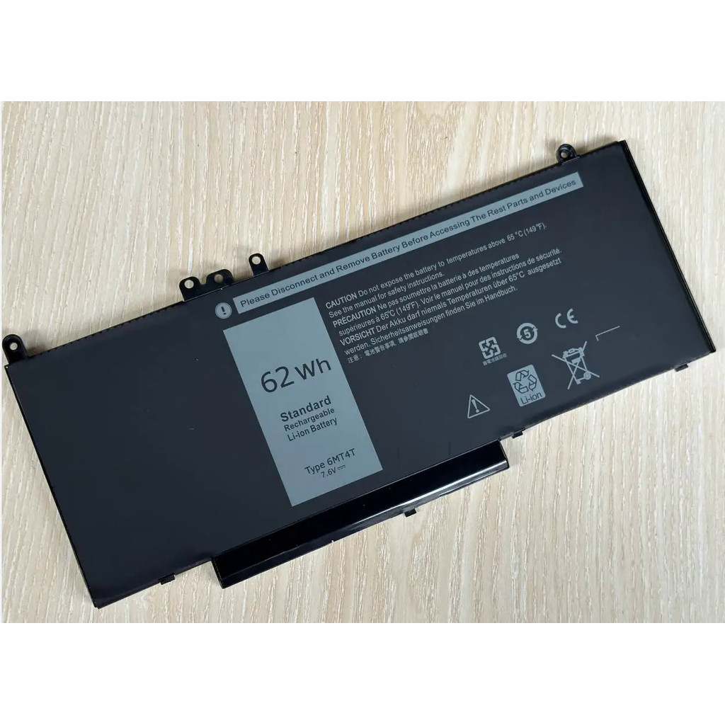 6MT4T แล็ปท็อป Battery for DELL Latitude E5470 E5570 M3510 15.6" Sereis 7V69Y TXF9M 79VRK 07V69Y