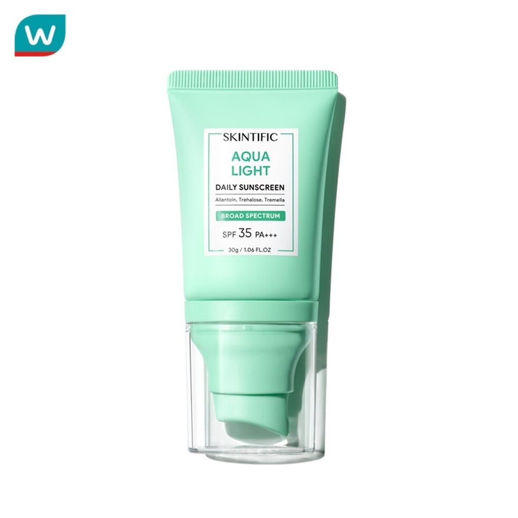Skintific สคินทิฟฟิค อควาไลท์ เดลิ ซันสกรีน SPF35 PA+++ 30 กรัม