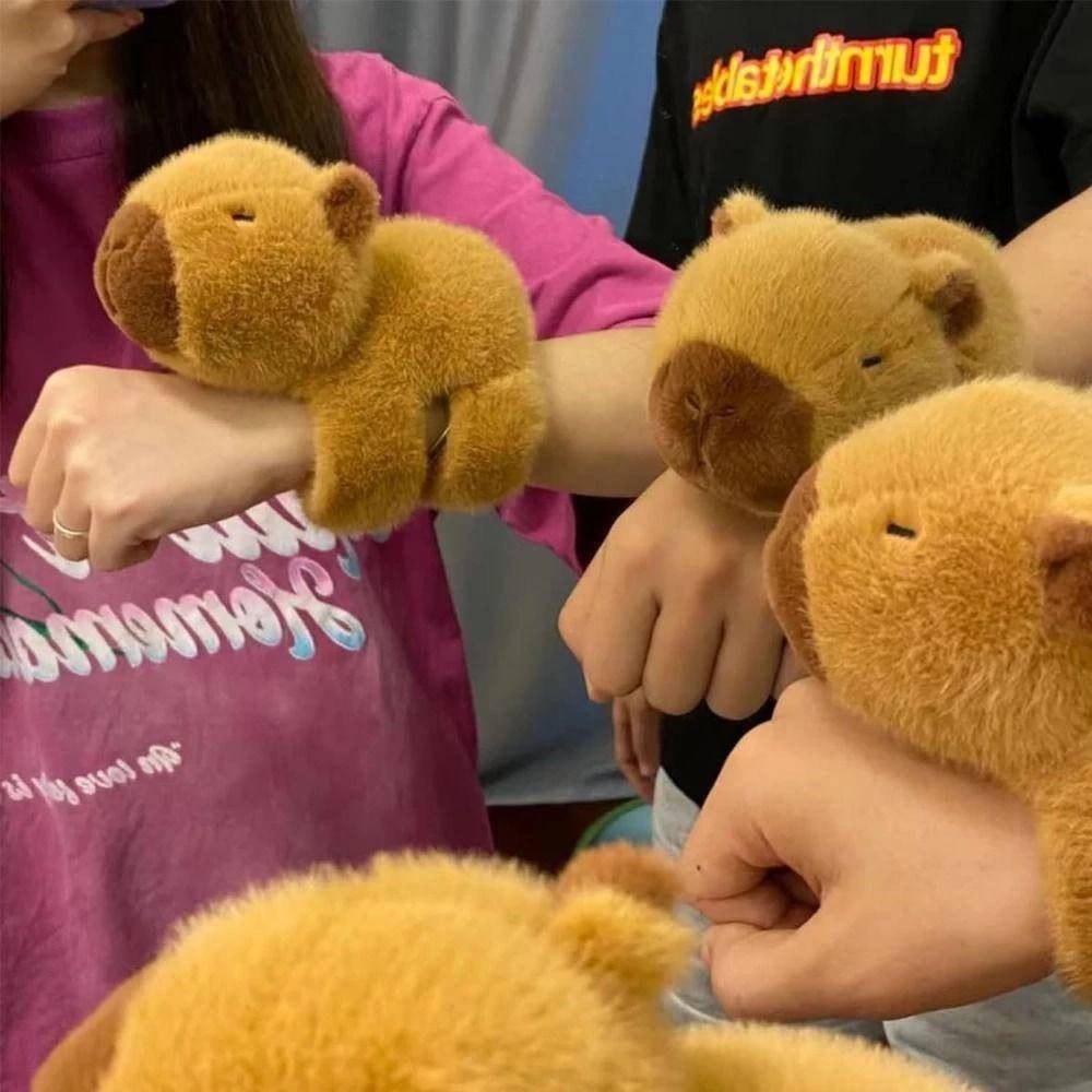 COD Capybara สร้อยข้อมือ ตุ๊กตานอนลง ตุ๊กตาคาปิบารา น่ารัก ของเล่น ตุ๊กตาน่าเกลียด น่ารัก หลากหลายแบบ ของขวัญ