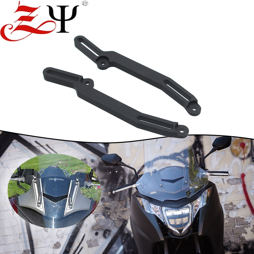 NC750D ตัวปรับกระจกกระจก CNC Fit สําหรับ HONDA NC750 D NC 750D NC700D 700D Forza750 750 อุปกรณ์เสริม