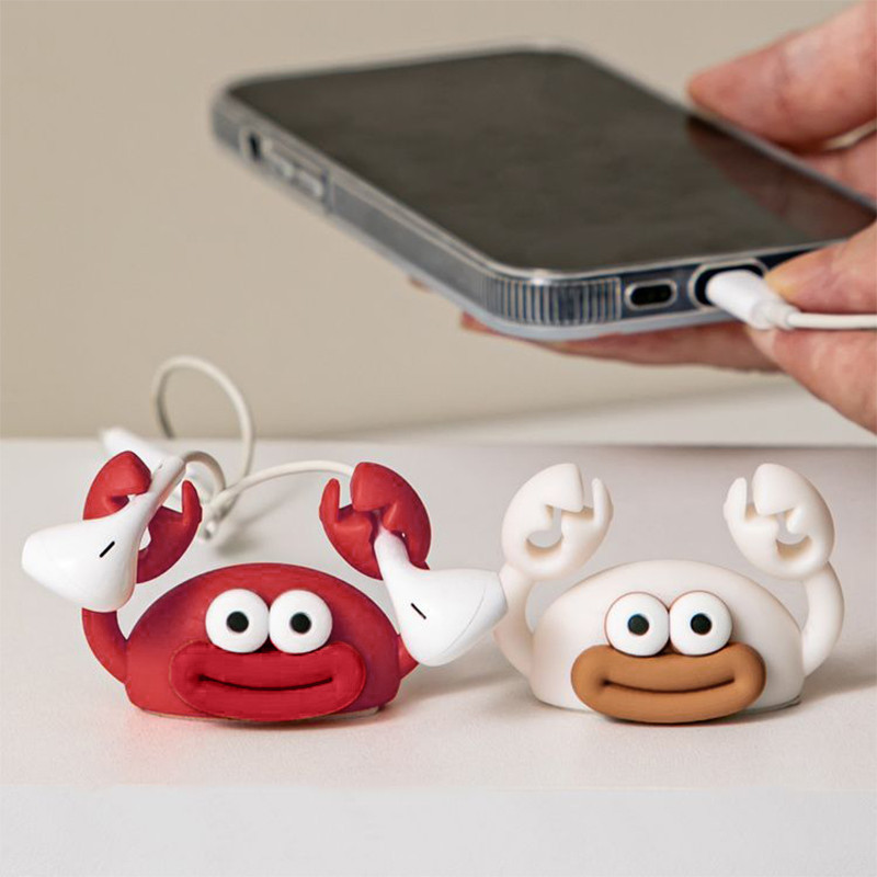Creative Crab Data Cable Storage Multi-Functional Office Desktop Storage Clip Home Supplies