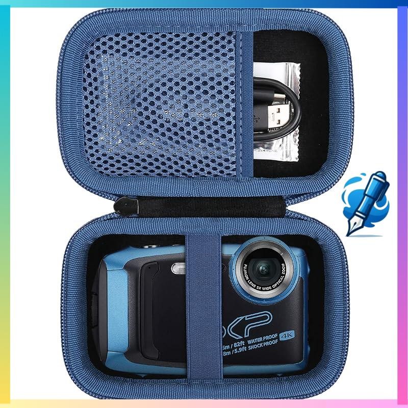 Khanka Storage Case Compatible with Fujifilm FUJIFILM FinePix XP140/XP90/XP120/XP130 Digital Camera 