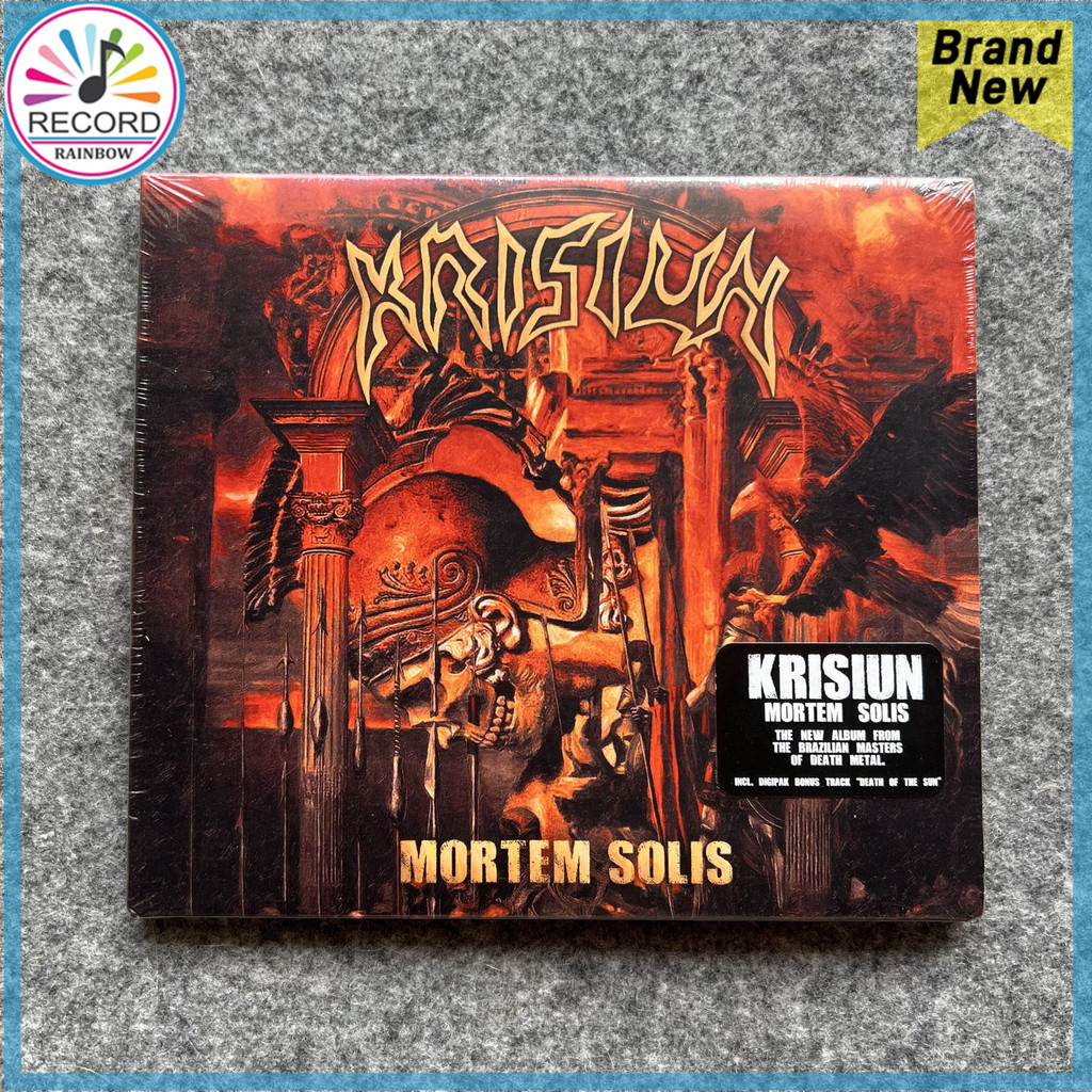 Krisiun Mortem Solis Original CD Album [Sealed] Brand New IP0735