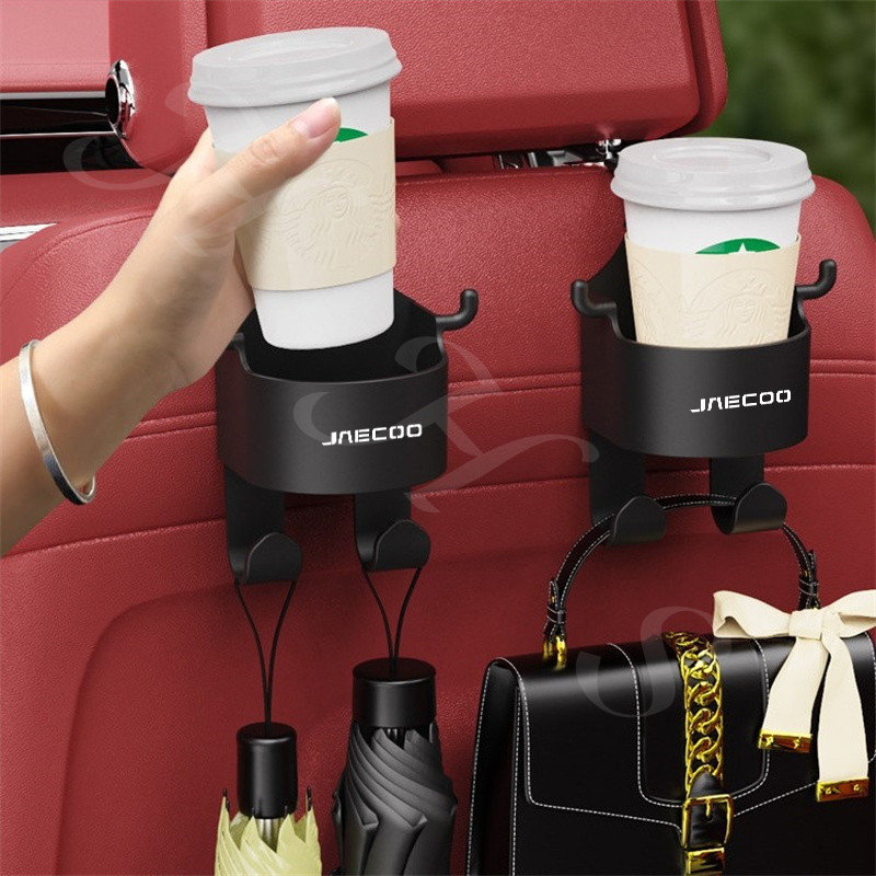 Jaecoo J7 รถที่นั่งกลับถ้วยน้ําพร้อมตะขอกล่องเก็บรถที่วางโทรศัพท์มัลติฟังก์ชั่รถชั้นวางเครื่องดื่มตะขออุปกรณ์จัดเก็บข้อมูลสําหรับ JAECOO J7 J8 J6 J5 7 6 5 EV - รูปที่ 3