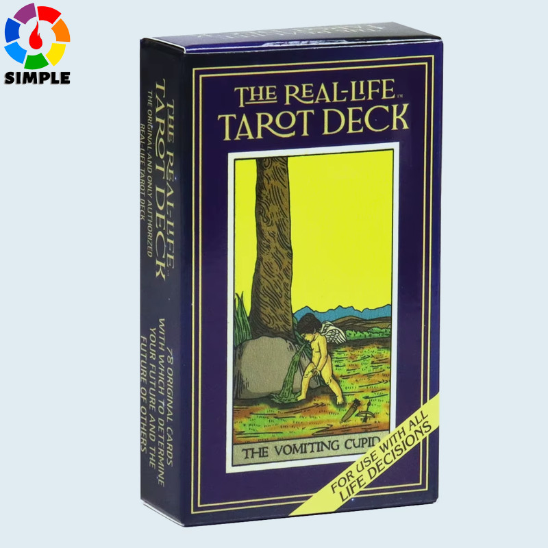 The Real-Life Tarot Deck A 78 English Version