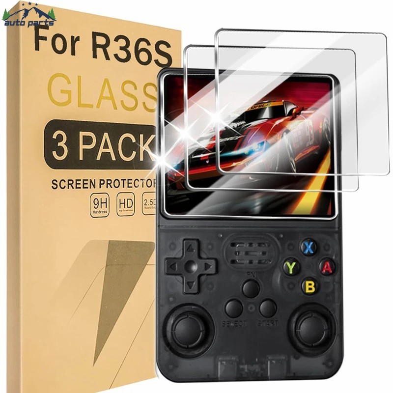 สําหรับ R36S เครื่องเล่นเกม 3.5 นิ้ว - ตัวป้องกันหน้าจอ 1/2/3 ชิ้น - กระจกนิรภัยฟิล์มป้องกันแบบเต็ม - อุปกรณ์เสริมเกมคอนโซล - HD, ใส, ป้องกันรอยขีดข่วน - ฝาครอบป้องกันหน้าจอ