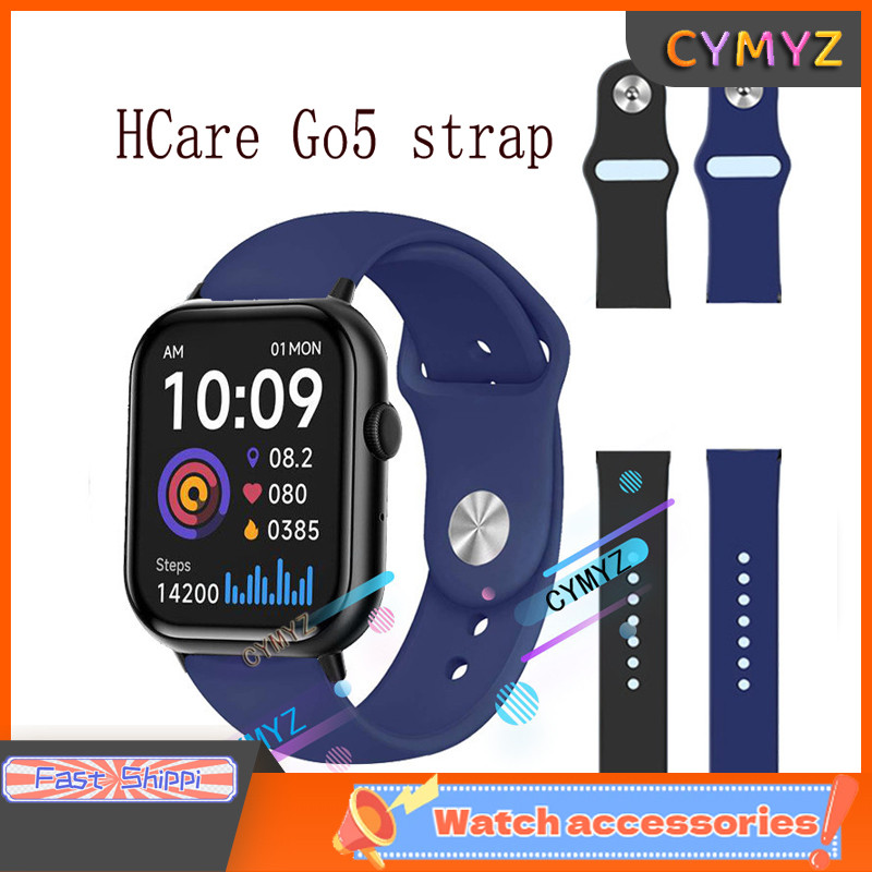 สาย HCare Go5 สายซิลิโคน HCare Go 5 สายสมาร์ทวอทช์ สายรัดข้อมือแบบสปอร์ต