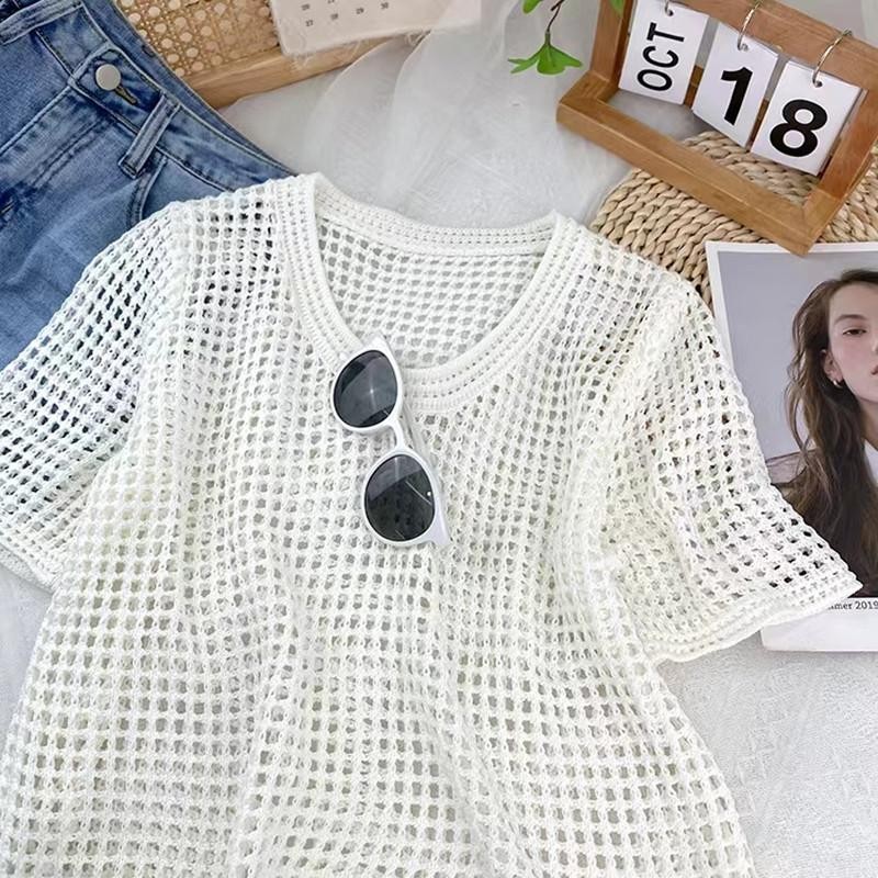 🌻Grace🌻 สาวอวบใส่ได้จ้า️ ใส่คลุมกันแดดกันลม ใส่คู่กับสายเดี่ยวตัวเก่ง เริ่ด เสื้อคลุม รุ่น กันแดด #1301 - รูปที่ 6