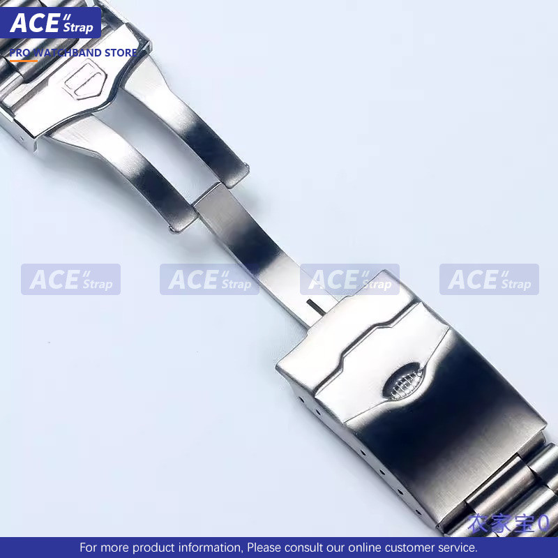 เหมาะสำหรับนาฬิกา TAG HEUER สายสแตนเลสลายกราฟิก 18mm 20mm 22mm 24mm เหมาะสำหรับ Autavia 6 FORMULA RACE 1 F1 AQUARACER