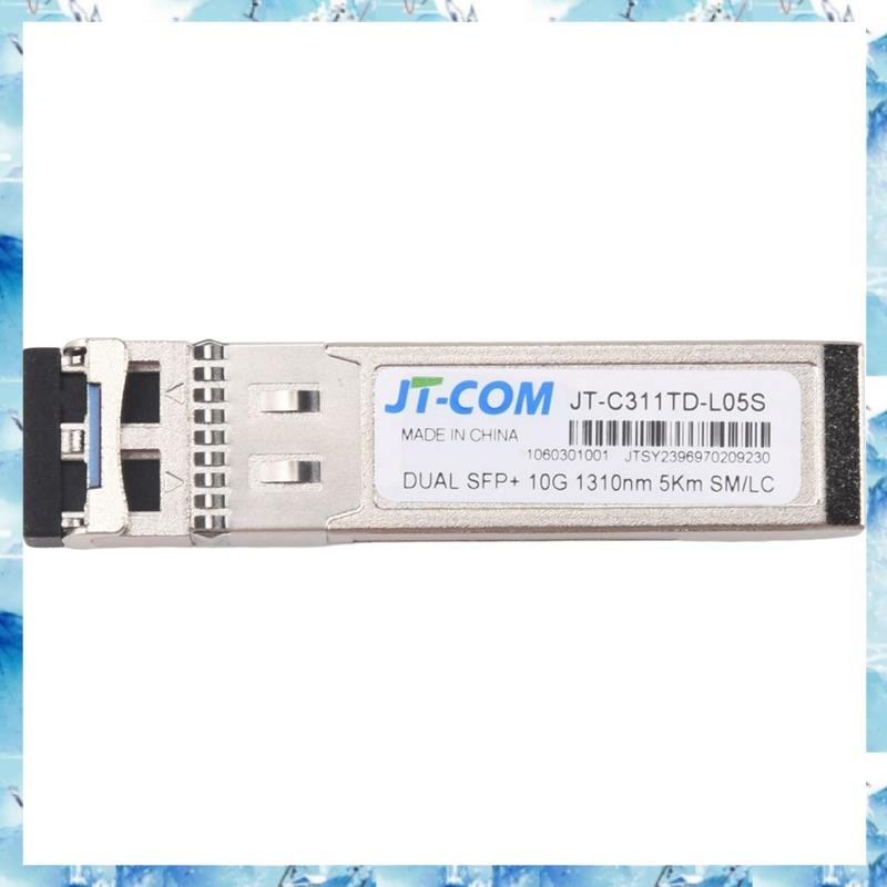 [ ] 10g SFP+ Duplex LC SFP Module Single Mode 5Km Optical Fiber Module 1310Nm สําหรับ/สวิตช์