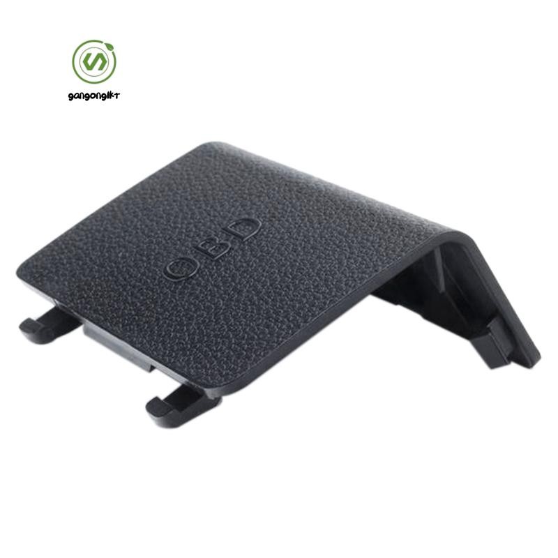 [gangong1kr]สําหรับ-BMW 3 Series E90 E91 E92 E93 ฝาครอบปลั๊กวินิจฉัย OBD สีดํา LHD แผงตกแต่ง 51437147538