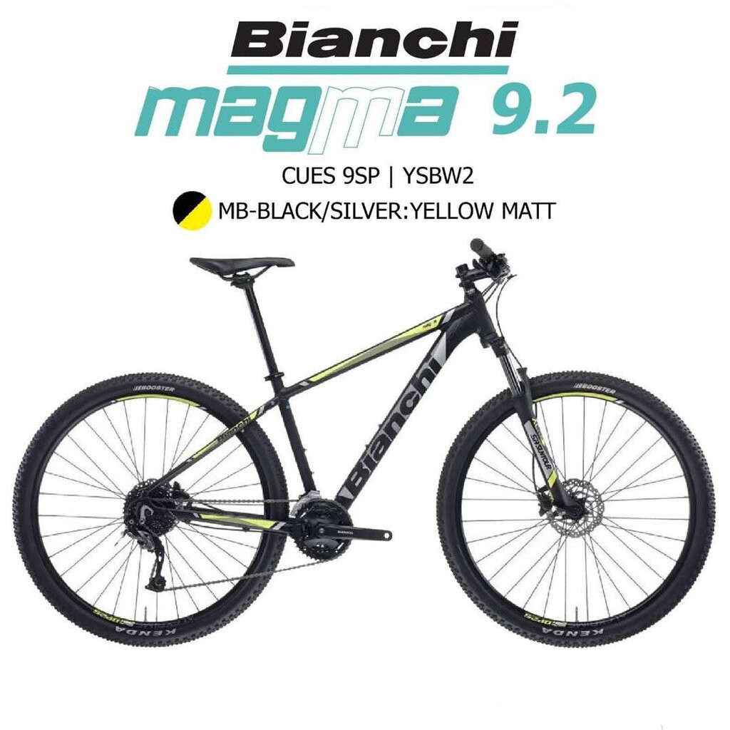 Bianchi รุ่น Magma 9.2 จักรยานเสือภูเขาเฟรมอลู 29 นิ้ว 2x9 sp (Shimano Cues)