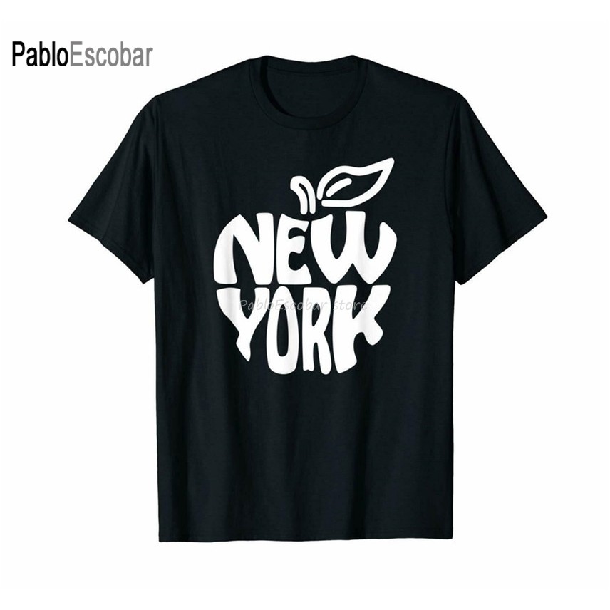 เสื้อยืดฤดูร้อน Black New York Tshirt - เสื้อยืด I Love Ny - I Love New York City ผ้าฝ้าย 100% เสื้อ