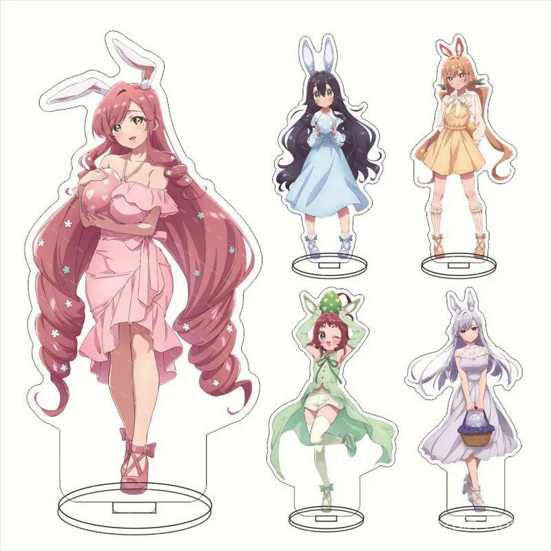 อะนิเมะ100แฟนที่รักคุณขาตั้งอะคริลิครุ่น Rentaro aijo hakari Hanazono karane inda คอสเพลย์ของขวัญ