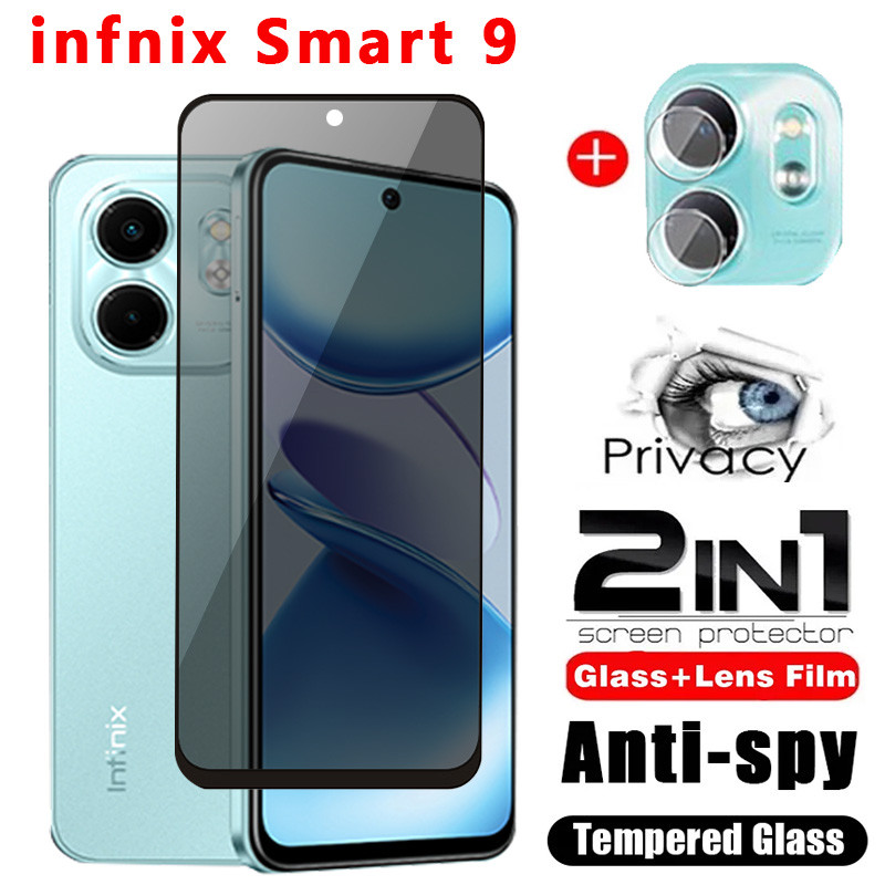 Infinix Smart 20 ป้องกันหน้าจอโปร่งใสคลุมทั้งหมดฟิล์มสําหรับ Infinix Smart 20 Smart20 InfinixSmart20 10 Plus 5G 4G 2026 กระจกนิรภัยเลนส์กล้อง