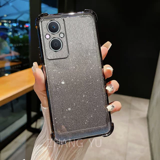 กันกระแทกเคสสําหรับ OPPO reno 7z 5g reno 8z 5g เคสโทรศัพท์ 3D ที่วางกระจกแต่งหน้าสร้อยข้อมือใหม่ softcase