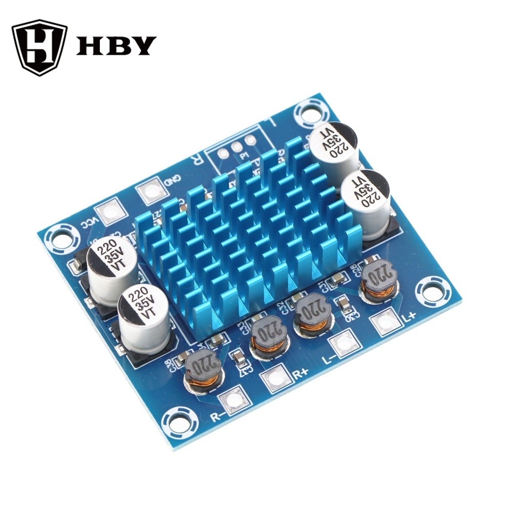 Xh-a232 Hd บอร์ดขยายเสียงดิจิตอล Mp3 เครื่องขยายเสียงโมดูล 12v24v