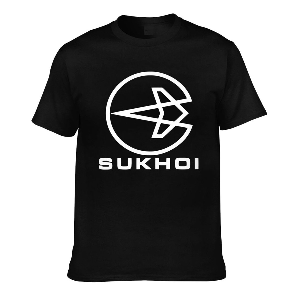 ออกแบบใหม่ Sukoi Aero Company Logo Mens Funny Tshirt