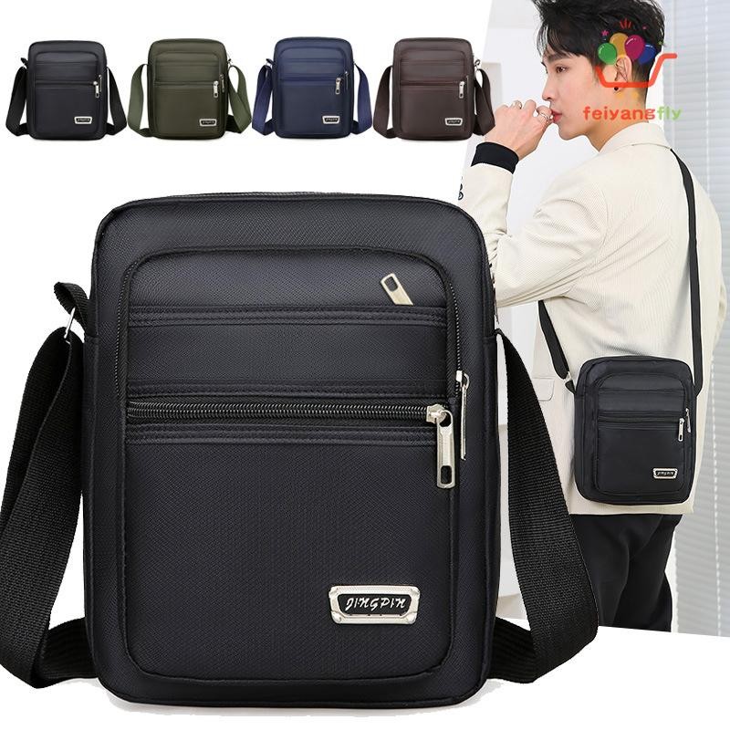 [OB] ใหม่ผู้ชายกระเป๋าcrossbodyไนลอนผู้ชายผู้หญิงไหล่กระเป๋ากระเป๋าเดินทางสบายๆไหล่กระเป๋าmessengerกระเป๋าth