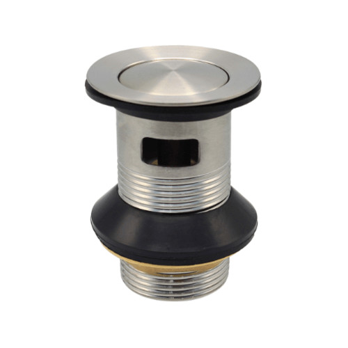 LOCAL789 Donmark สะดืออ่างล้างหน้าสแตนเลสแบบกดสปริงค์ มีรูน้ำล้น รุ่น  DM-325 ร้านอยู่ในไทย