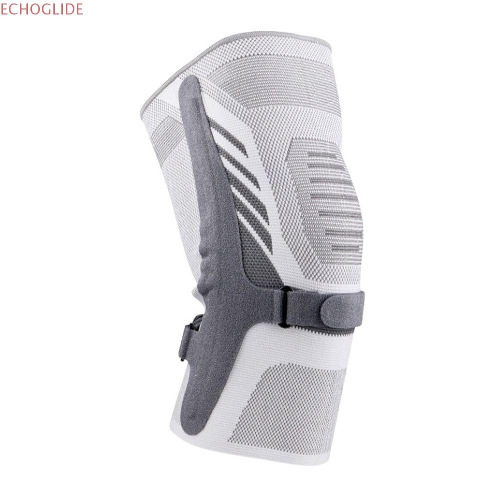 Echoglide 1 PC วิ่งรองเข่า,ถักไนลอนลื่นรองเข่าแขนสําหรับบาสเกตบอล,เท้าเย็นหลักฐานยืดหยุ่นอบอุ่นถักไนลอนกีฬารองเข่าวิ่ง