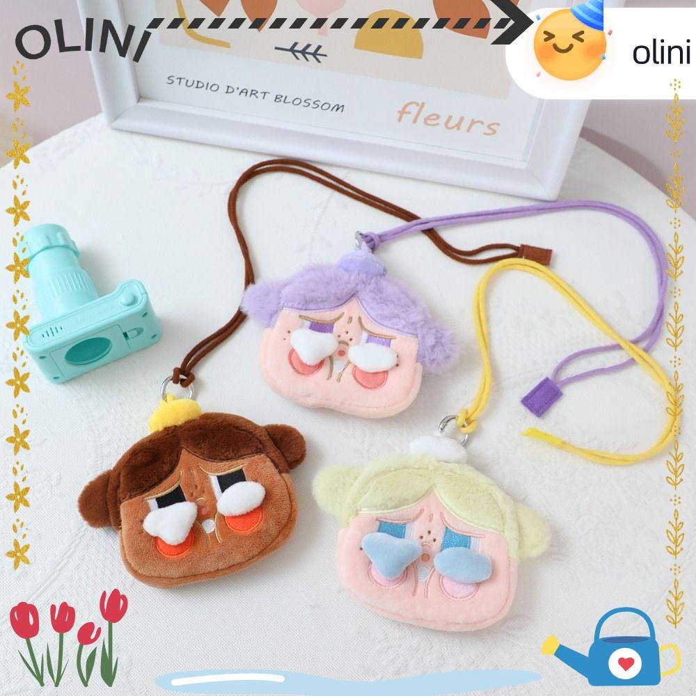 กระเป๋า OLINI CRYBABY กระเป๋าใส่เหรียญ Kawali แบบพกพา น่ารัก POP MART Mini Pouch Coin Storage กระเป๋าเป้สะพายหลังจี้