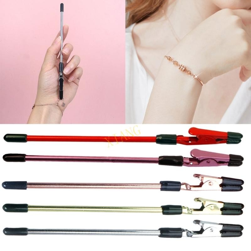 Xgb สวมง่ายสร้อยข้อมือผู้ช่วยเครื่องมือสร้อยข้อมือแบบพกพาสวมใส่เครื่องมือช่วยเหลือโลหะจับมือตะขอสําหรับอย่างรวดเร็วมือโซ่ยึด