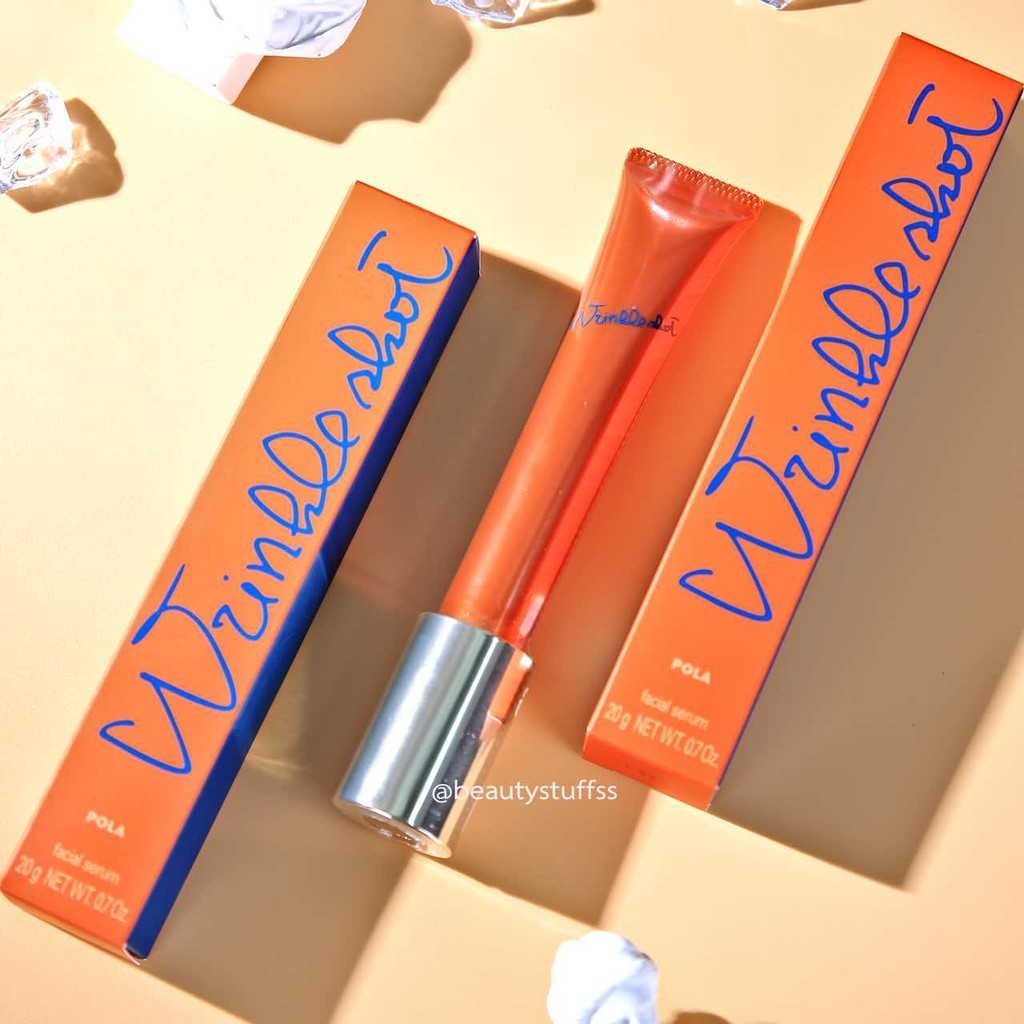 การประกันคุณภาพ NEW POLA Wrinkle Shot Medical Serum 20g ครีมบำรุงรอบดวงตา