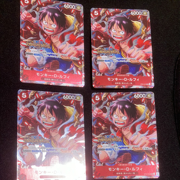 ONE PIECE Monkey D Luffy SR [ST01-012] (Standard Battle Trophy) Trading Cards 27608232 Used