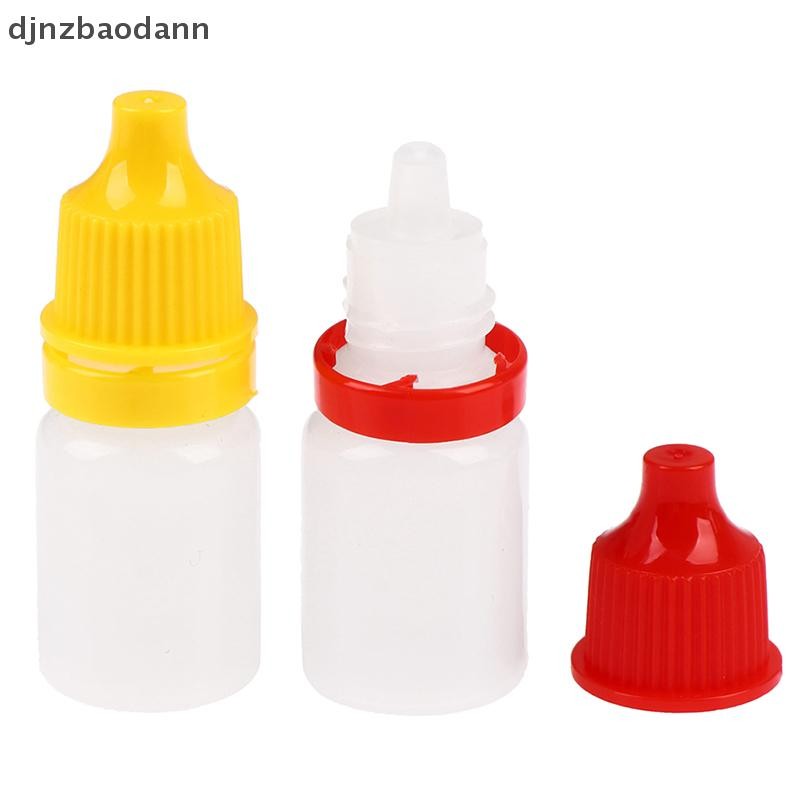 [DJNZ] ขวดหยดพลาสติก PET 50 ชิ้น 5ML Liquid Eye น้ําใส Vial NGSS