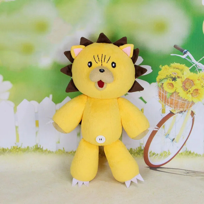 Jp Anime Bleach Modified Soul Lion Mascot KON คอสเพลย์สีเหลืองน่ารักตุ๊กตาและตุ๊กตาตุ๊กตา