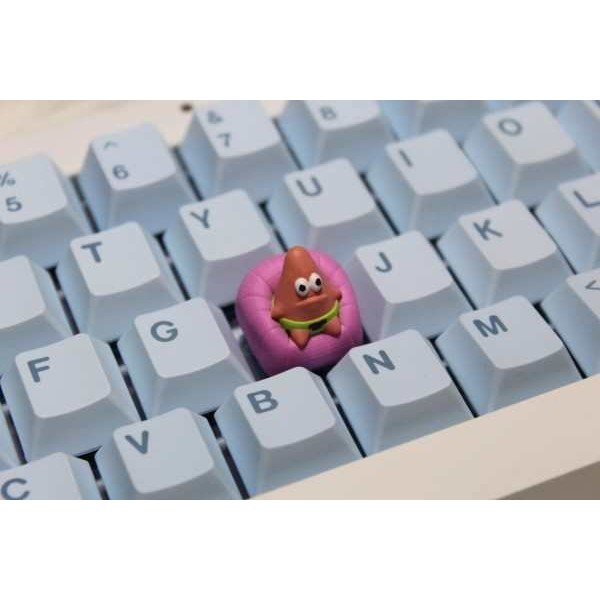 คีย์แคป keycap ใส Patrick Star Keycaps SpongeBob SquarePants Keycaps คีย์บอร์ดเครื่องกล Keycaps Crea