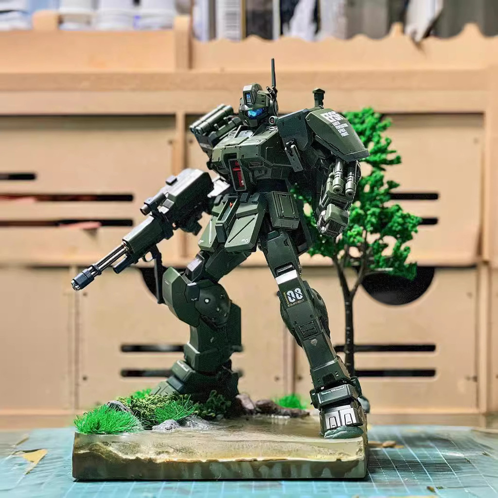 Xingfengshe สินค้าใหม่ HG Jim Spartan Gundam รุ่น 1/144 Mark Rabbit ในประเทศรุ่นประกอบของเล่นหุ่นยนต์รูป