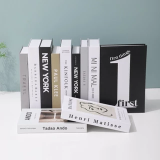 หนังสือปลอม ของแต่งบ้าน พร็อพถ่ายรูป พร็อพแต่งห้อง หนังสือตั้งโชว์ ของแต่งบ้าน หนังสือปลอมตกแต่งบ้าน สีสดคมชัด​ 20แบบ
