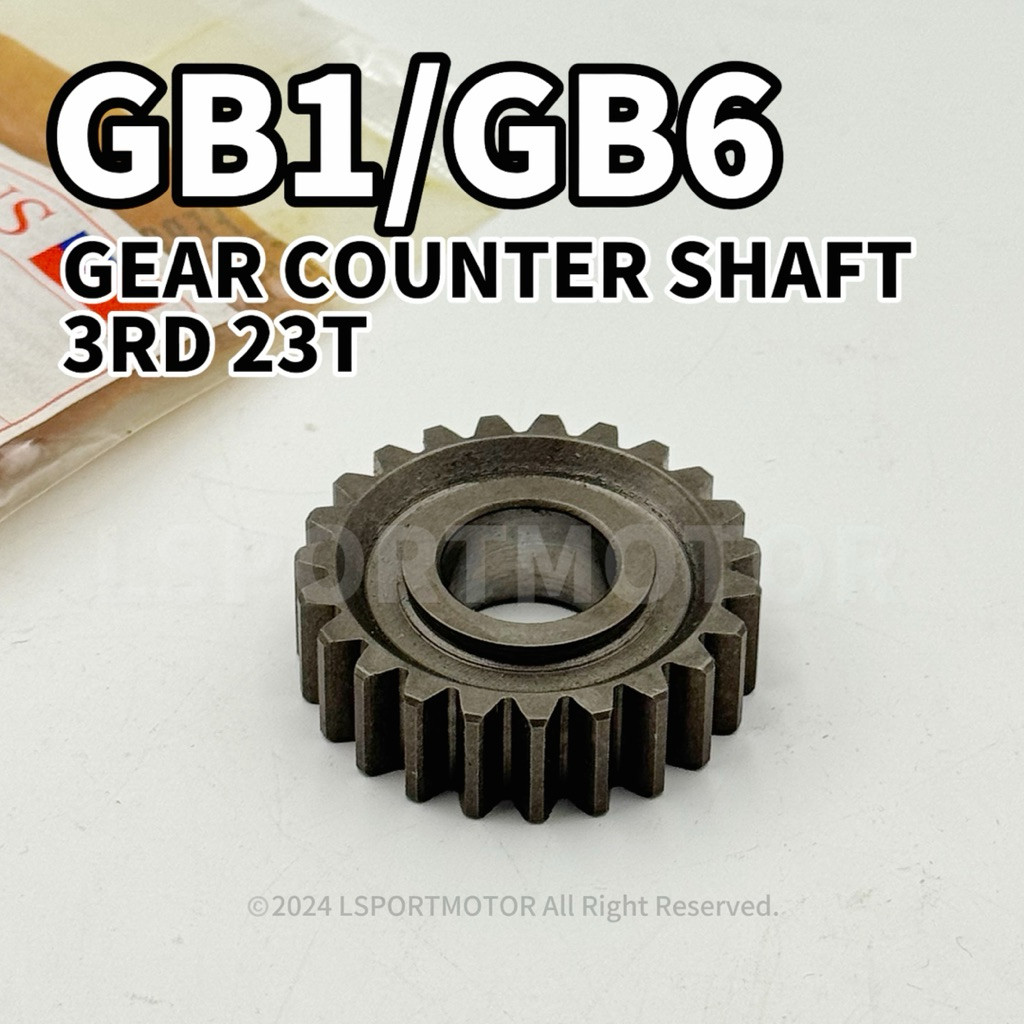 HONDA GB1 / GB6 GEAR COUNTER SHAFT 3RD 23T 1481-GB1-900 GB 1 GB 6