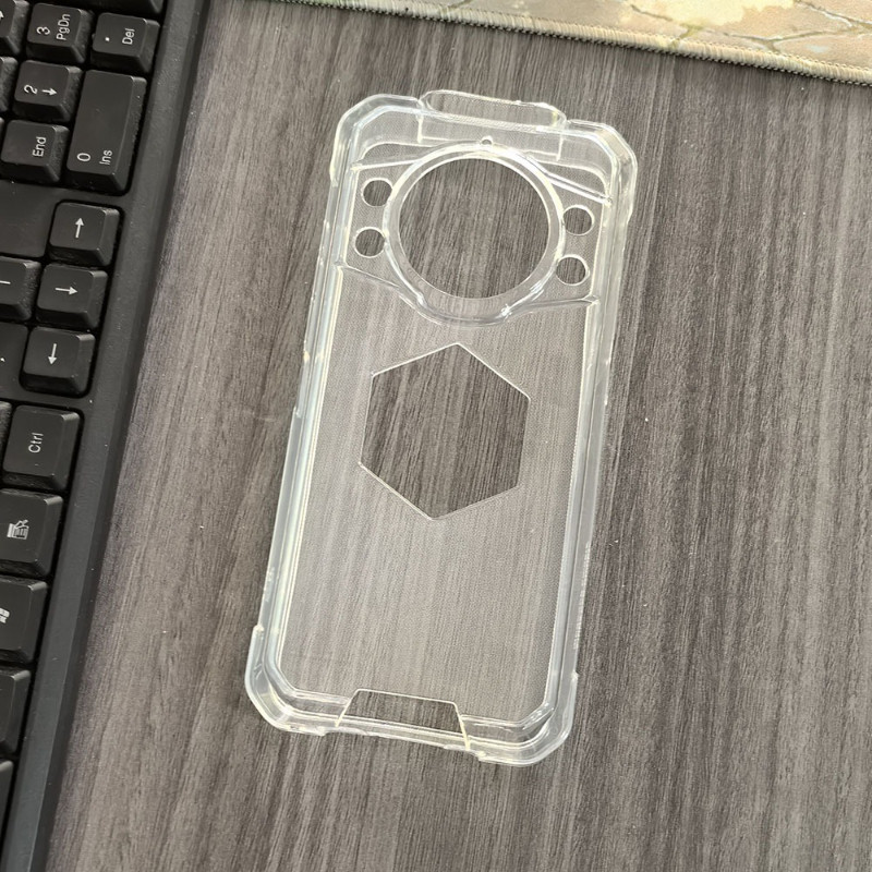 สําหรับ Cubot Kingkong Power 5 Soft TPU เคสโทรศัพท์สําหรับ CUBOT King Kong Power5 สีดําซิลิโคนป้องกั