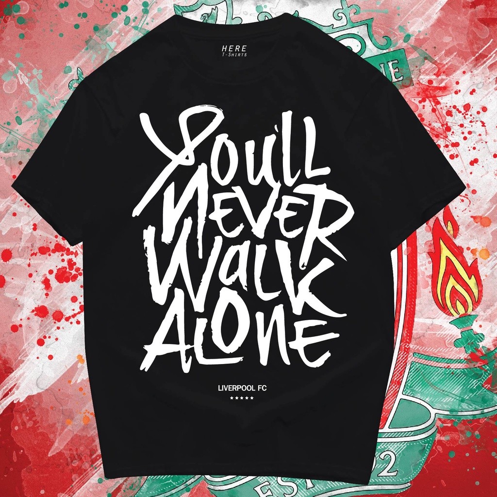 Liverpool Casual Oversize Short Sleeve T-Shirt for Men - 100% Cotton