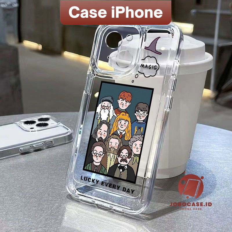 เคส Harry Potter Hogwarts iPhone 16 15 Pro Max iPhone 14 ip 13 por 7P 8P 12 11 Pro Max XR SE 2022 7 