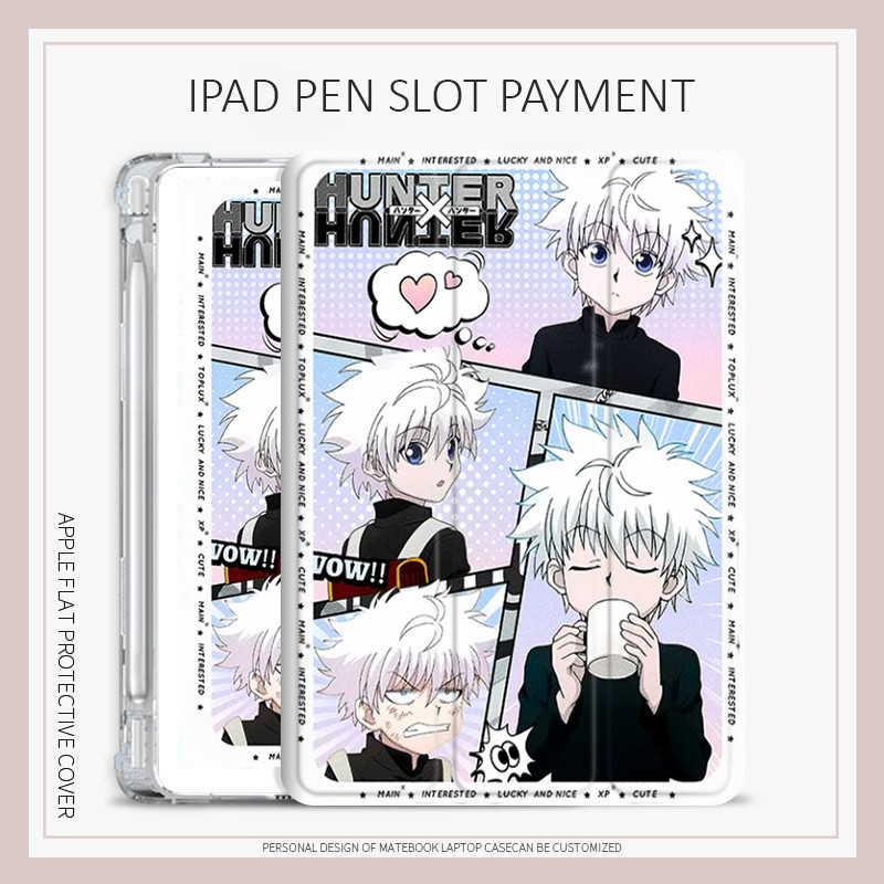 Hunter x Hunter Killua กรณี iPad air7 air4/5/6 10.2 รูปที่ 5