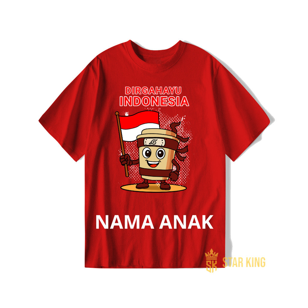 FREE NAME ANOMALI เสื้อยืดเด็ก August FREE NAME 1-14 ปี